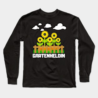 Gartenheldin Gärtnerin Garten Gartenarbeit Frauen Long Sleeve T-Shirt